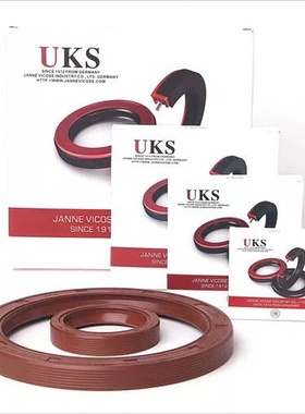 德国UKS氟橡胶耐高温耐腐蚀氟胶骨架油封 FKM TC105*125*10/12/16