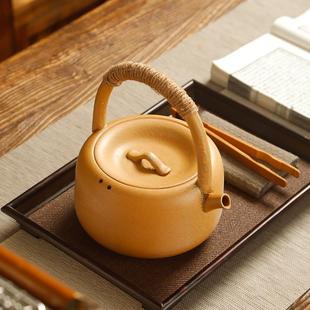 筇竹围炉煮茶器碳炉煮茶炉家用室内煮茶器烧水壶烤火炉取暖炉炭炉