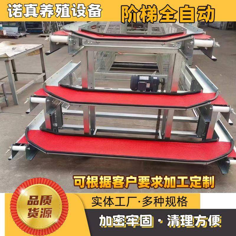 全自动阶梯蛋鸡笼A字型阶梯式组装笼厂家全自动清粪捡蛋蛋鸡笼