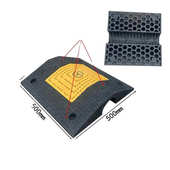 交通线槽减速带橡胶电缆保护槽压线板室内户外地面线槽橡塑盖线板