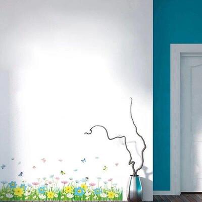 Romantics Florals Wall Adhesive Decoration PVC Sticker
