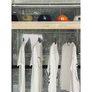 fc原木挂衣架落地Vintage工业风挂杆服装 衣帽架收纳实木展示陈列