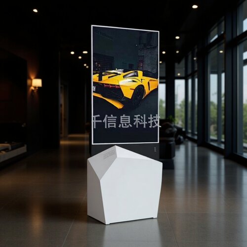 立式OLED双面屏广告机 Gallery OLED 自发光显示屏wallpaper oled