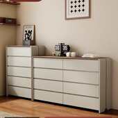 七号公寓卧室中古八斗柜客厅储物柜床尾置物柜抽屉收纳斗橱实木立