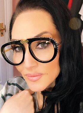 Top Quality Luxury Folding Metal Diamond Sunglasses Women It
