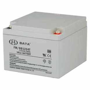 直流屏UPS消防用铅酸EPS专用 12V24AH BATA鸿贝蓄电池FM BB1224T