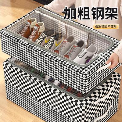 Shoe box shoe organizer, space-saving and transparent. Perfe