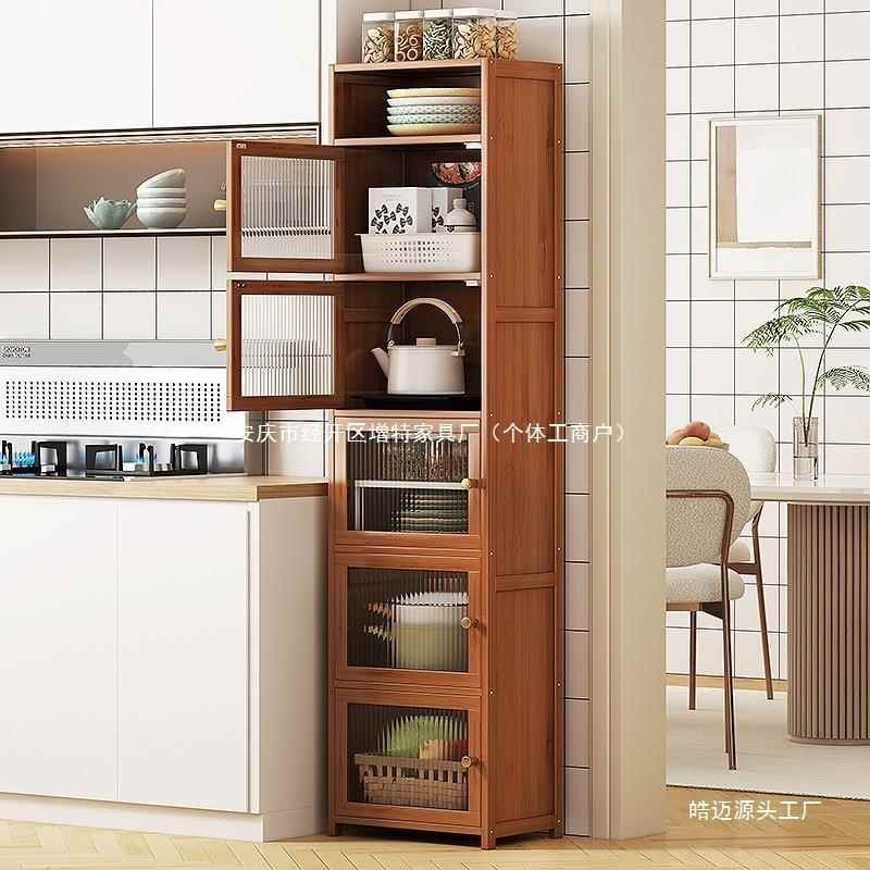 夹缝餐边柜子厨房橱柜置物架客厅靠墙立柜家用多功能收纳柜省空间