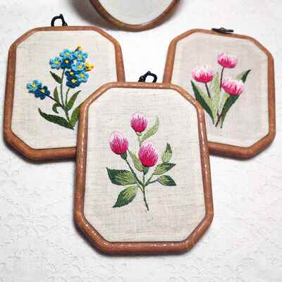 新刺绣十AAI字绣初学diy材料包欧式立体款绣绣花者儿童家居布艺