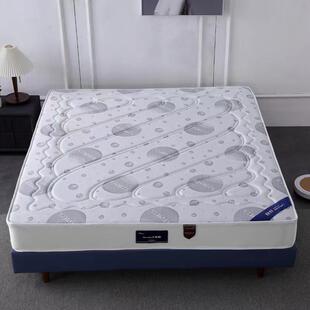 薰草乳胶床垫家用2衣2c奢m423厚双人.8米1.5现代轻弹簧床1垫加厚