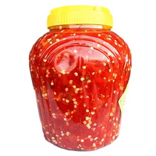 央妈推荐张氏记纯鲜剁辣椒2kg/瓶装红剁椒鱼头调料辣椒酱拌面下饭