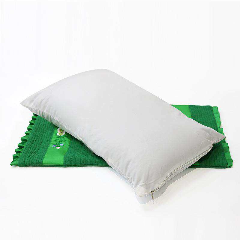 新款直销荞麦枕头a类纯棉水洗低枕青少年花草枕全棉硬枕吸汗透气
