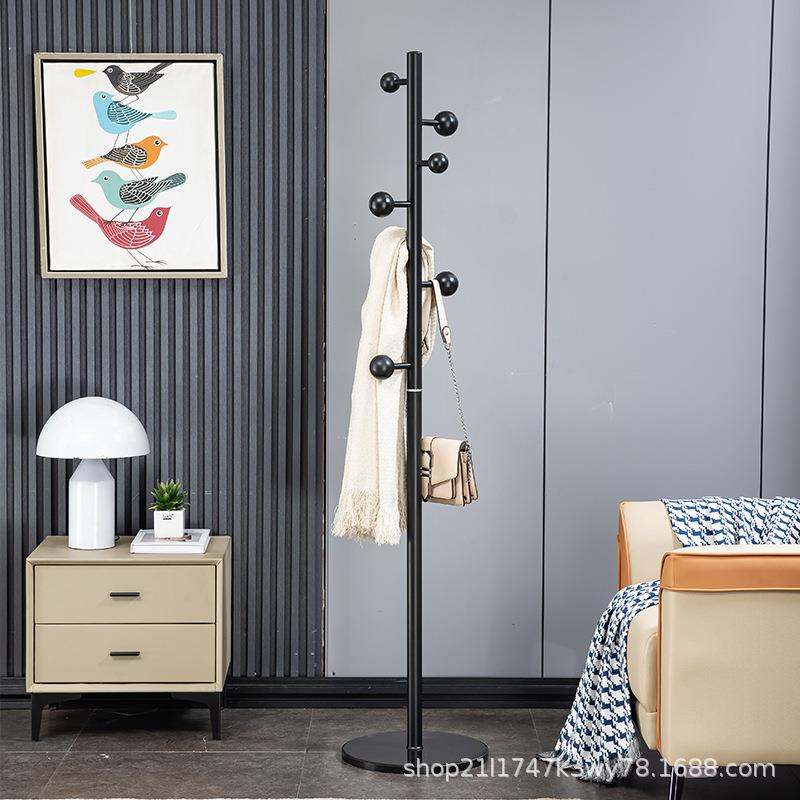 意服式轻奢挂衣2099架不锈钢落地卧室床晚上衣放金属边简易家用衣