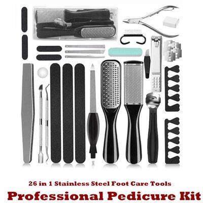 Professional Pedicure Kit Foot Care Tools Callus Remover