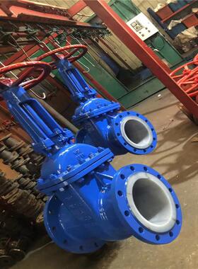 不锈钢304内衬氟闸阀Z41F46-10P耐腐蚀不锈钢衬氟闸阀Z41F46