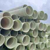 湖北缠绕夹 防腐埋大口砂缠绕道玻璃钢管管径风管通风管道厂家地