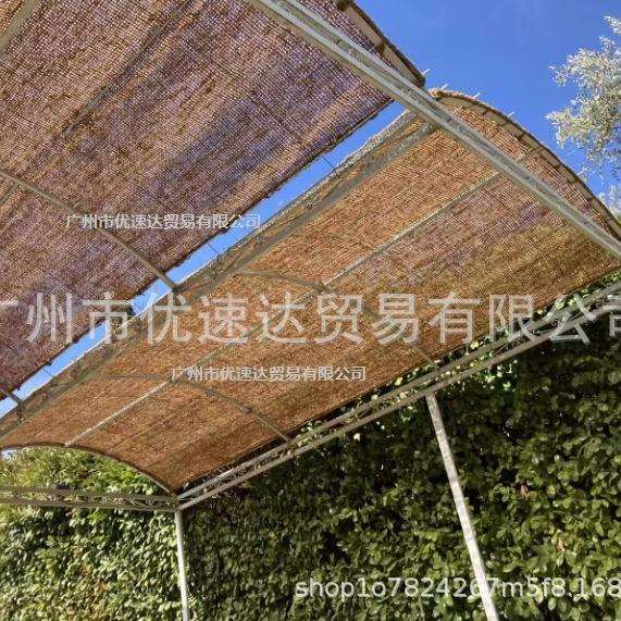 天幕遮阳网遮阳帆遮阳蓬可降解太阳网露天防晒纤维网防晒加密遮阳