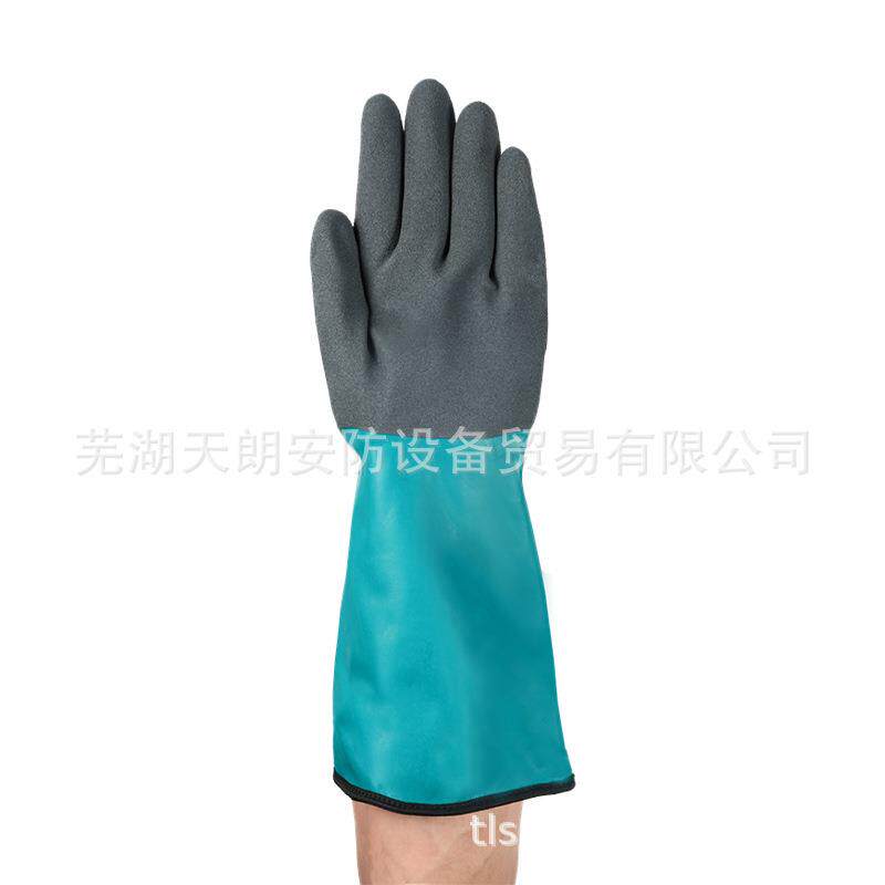 安思尔Ansell 58-201耐腐蚀酸碱多功能防化手套高低温防护手套