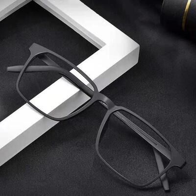 High Quality Pure Titanium Reading Glasses for Men Anti Blue