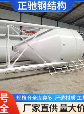 立式水泥罐卧式水泥仓80吨100吨150吨片状散装水泥料仓储存罐