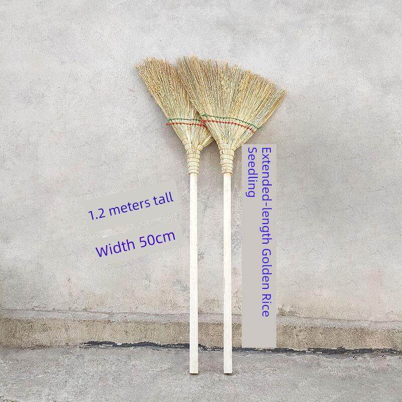竹扫把环卫清洁硬毛扫帚手工大扫把室外马路加厚庭院竹子2把包邮