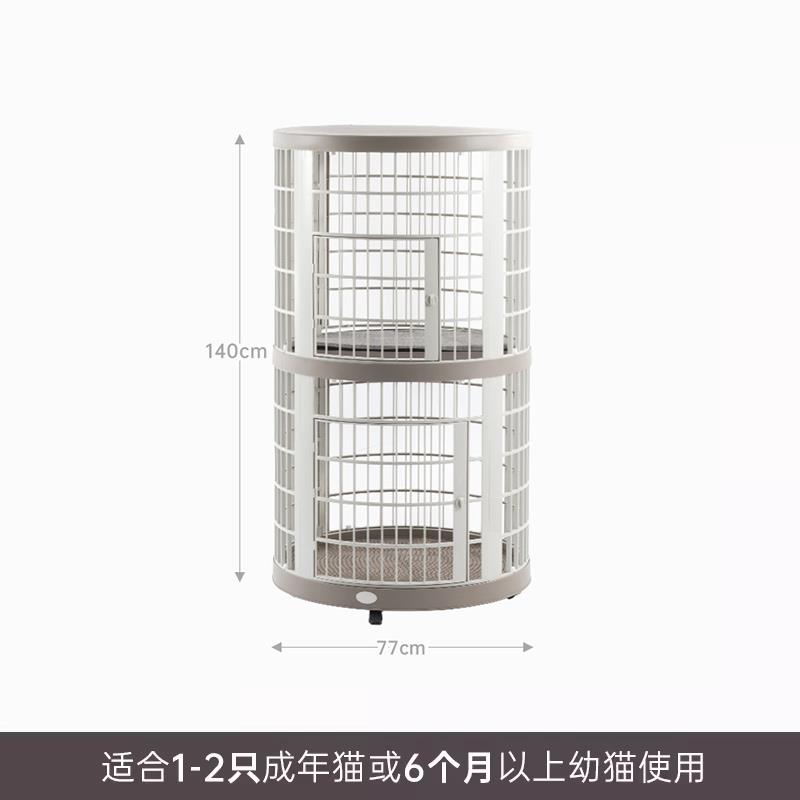 高档AK黑咔家用猫笼树脂猫子E两三层别墅超大自由空间H不占笼地猫