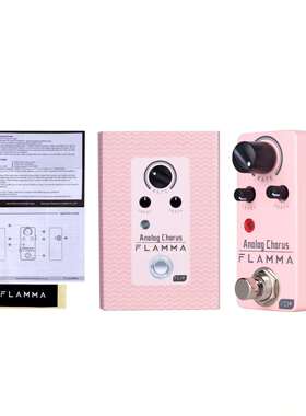 FLAMMA电吉他模拟空间合唱单块效果器便携迷你纯直通FC14