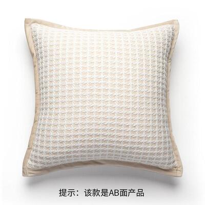 天鹅绒ins编织沙发沙发抱枕被