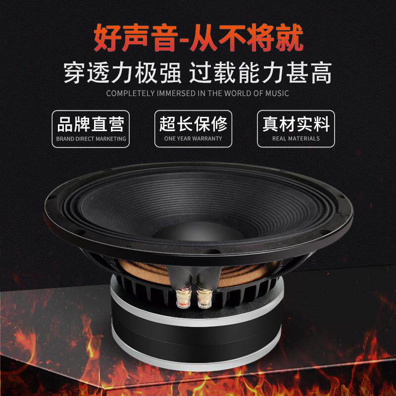 精歌源12寸重低音喇叭高音质K歌低音炮广场舞户外演出大功率音响