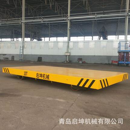 摆渡车电子元器件搬运车生产5T钢包渣转运车无轨智能地平车