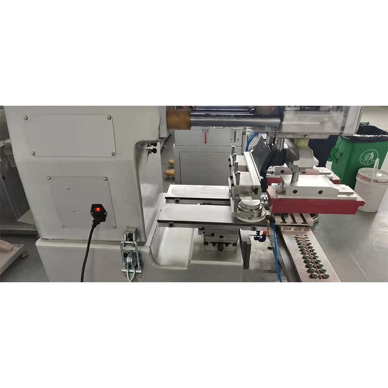 225型双色油杯穿梭移印机半自动美甲片移印机迷你指甲盖移印机