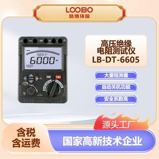 高压绝缘电阻测试仪LB 6605指针绝缘表交直流电压测量仪表