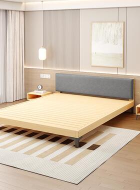 5人V实木床1.5米松木双床F778J557经济型现代约1.8出租简房易单人