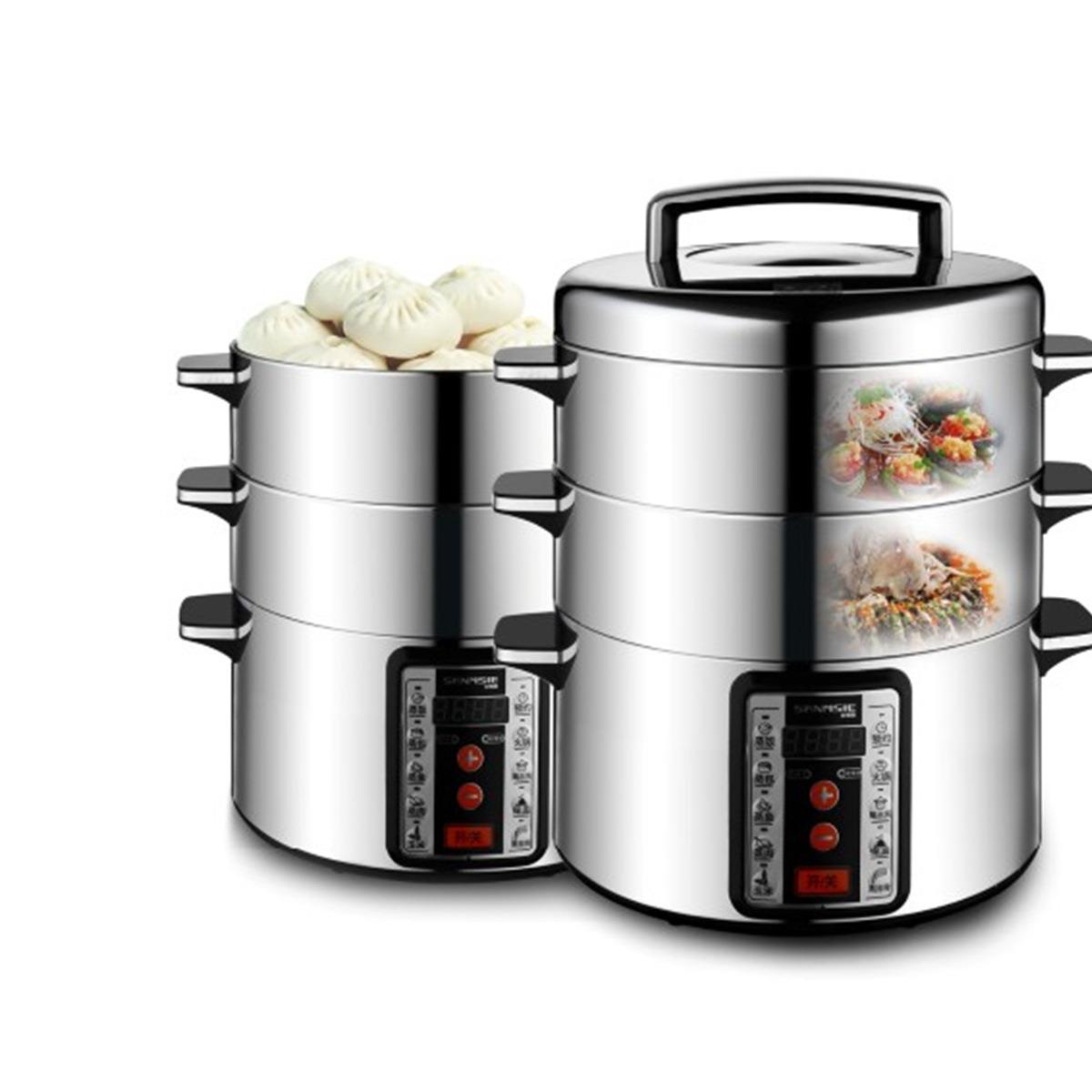 a12620nmsi山姆斯3e2cm不锈多功能电钢蒸锅电蒸s笼