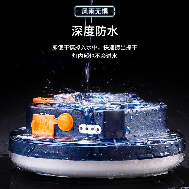 充电式灯泡夜市摆摊地摊灯超亮户外led节能家用照明露营灯飞碟灯