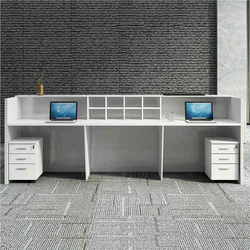 公前接待台简约创意收银台培训机迎宾构司服务MEKIA-f8台办公桌酒