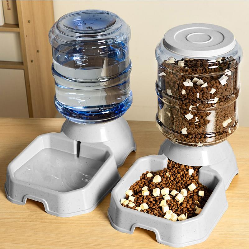猫咪自动饮水器狗狗喂 食器饮水机猫碗喂水喝水器挂式泰迪宠物用