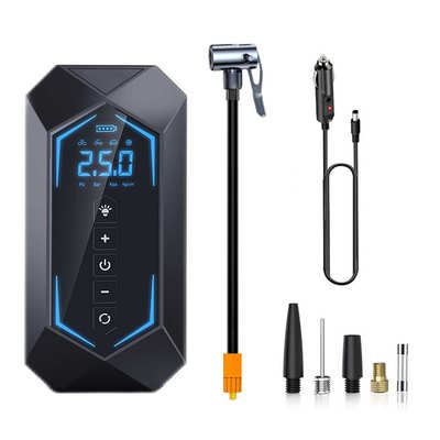 气泵车载打无线气泵气泵数显手持自行电动充轮胎迷你便携式打气筒