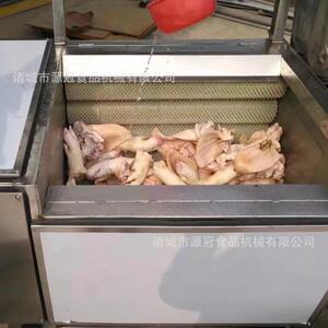 猪头猪耳朵清洗机 中草清洗毛辊清洗机 羊蹄毛刷清洗机器