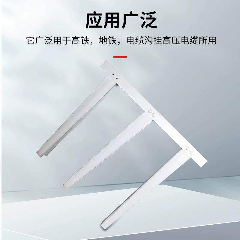 铝合金电缆支架高压电缆沟支架角钢托架角铁挂钩支架挂架电力桥架