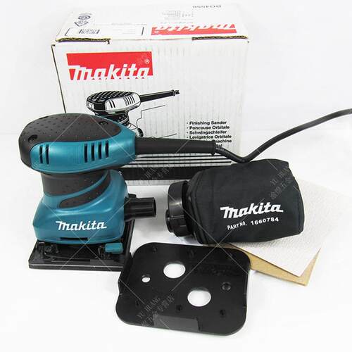 makita牧田BO4510电动平板砂纸砂光机家具木材油漆墙面腻子打磨抛