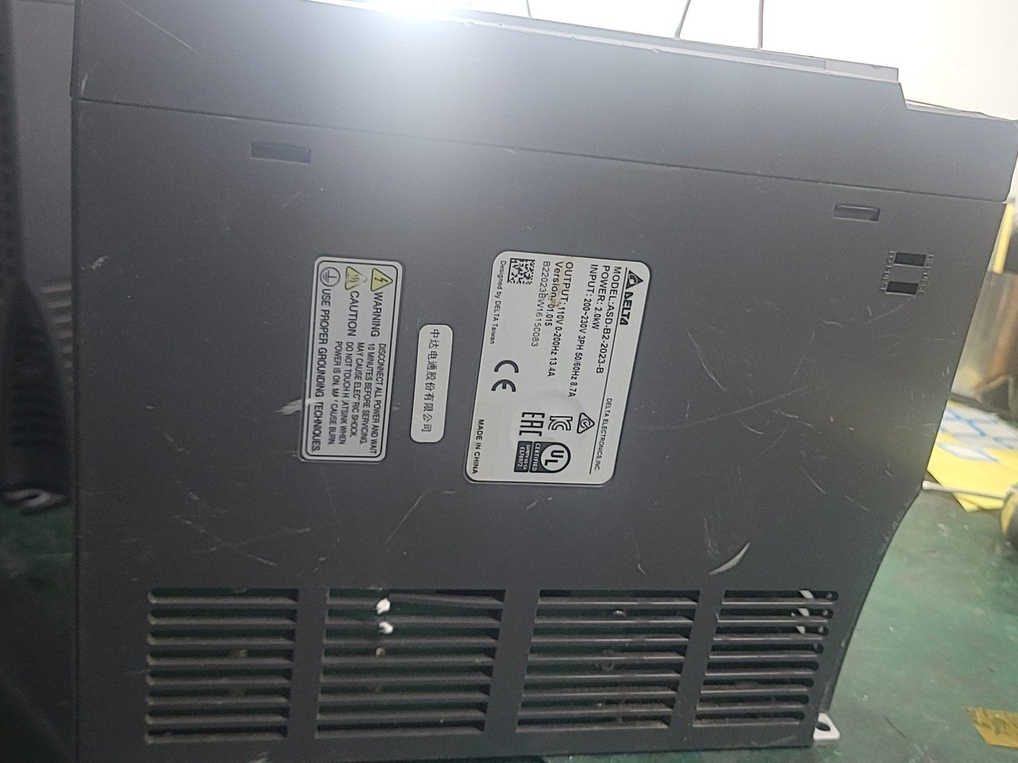 2KW台达B2驱动器ASD-B2-2023-B质量包好