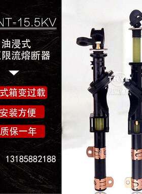 PRNT-15.5KV双敏熔管71A100A140A油浸式变压器熔断管美式箱变用