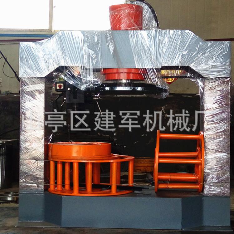 工程车实心轮胎拆装机液压压胎机工装模具配备齐全