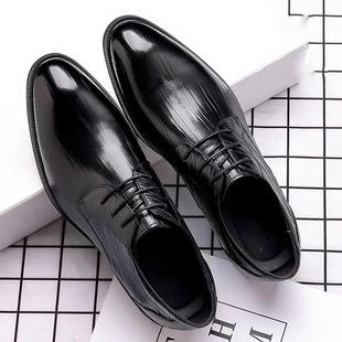 透气韩新版 高档皮鞋 夏季 205流新款 英伦潮尖2头郎结 男休闲商务正装