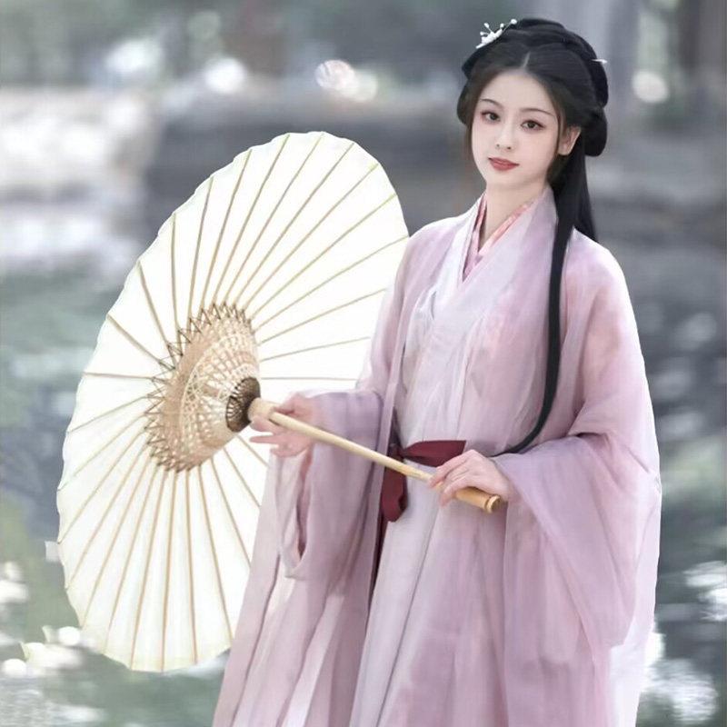照相馆摄影拍照道具油纸伞中国风汉服写真舞蹈走秀道具白色古风伞