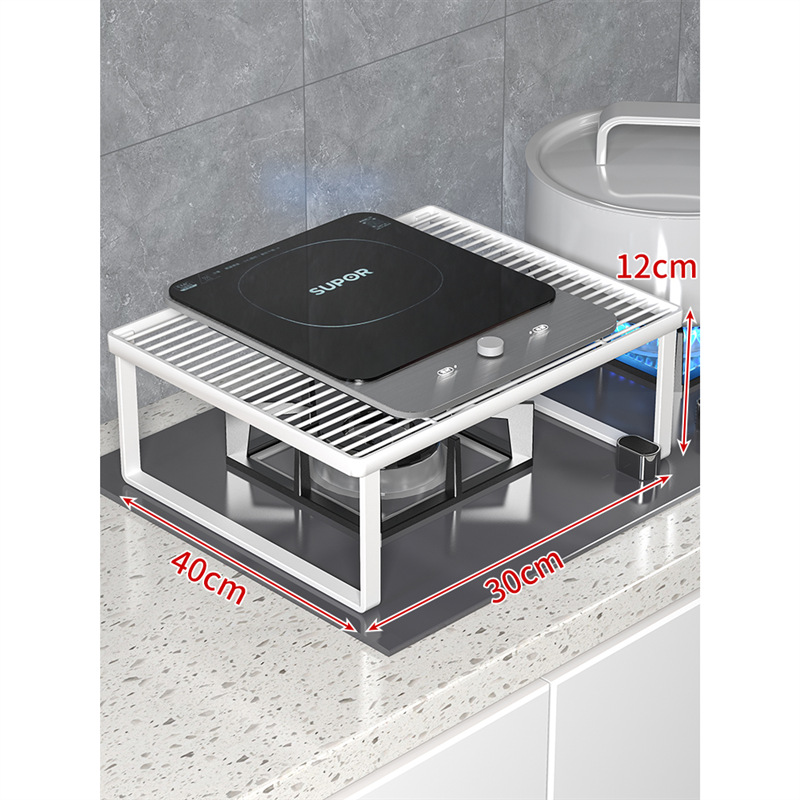 燃气灶煤气灶书桌收纳置物架