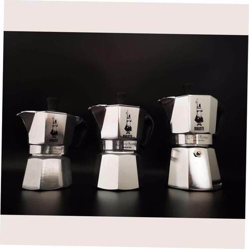 Bialetti Moka Express Espresso Coffee Maker Pot 1 2 3 4 cup