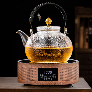 家用茶具全自动电陶炉烧水壶茶炉 玻璃耐高温加厚煮茶壶泡茶器套装