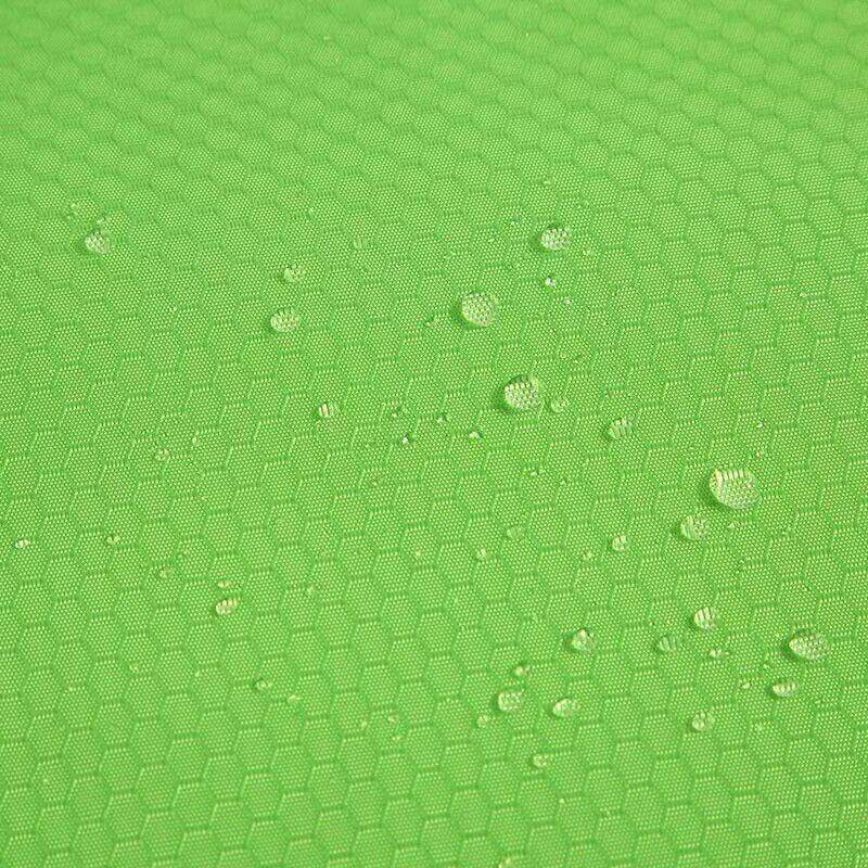 现货供应有光小足球格六角菱形格PVC蜂窝PVC牛津布箱包布涤纶布